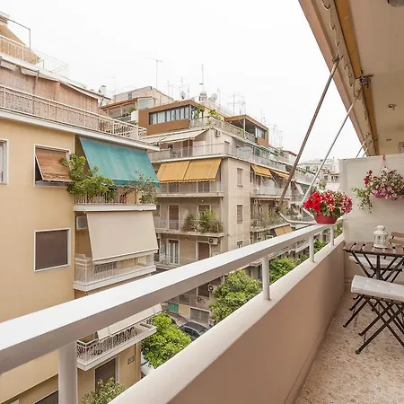 Tranquil Central Apt, Behind Athens Caravel Area Exterior foto
