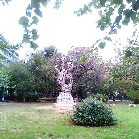 Tranquil Central Apt, Behind Athens Caravel Area Exterior foto