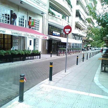 Tranquil Central Apt, Behind Athens Caravel Area Exterior foto