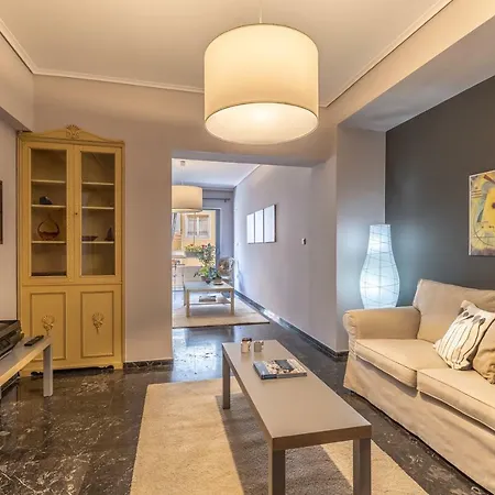 Tranquil Central Apt, Behind Athens Caravel Area Exterior foto